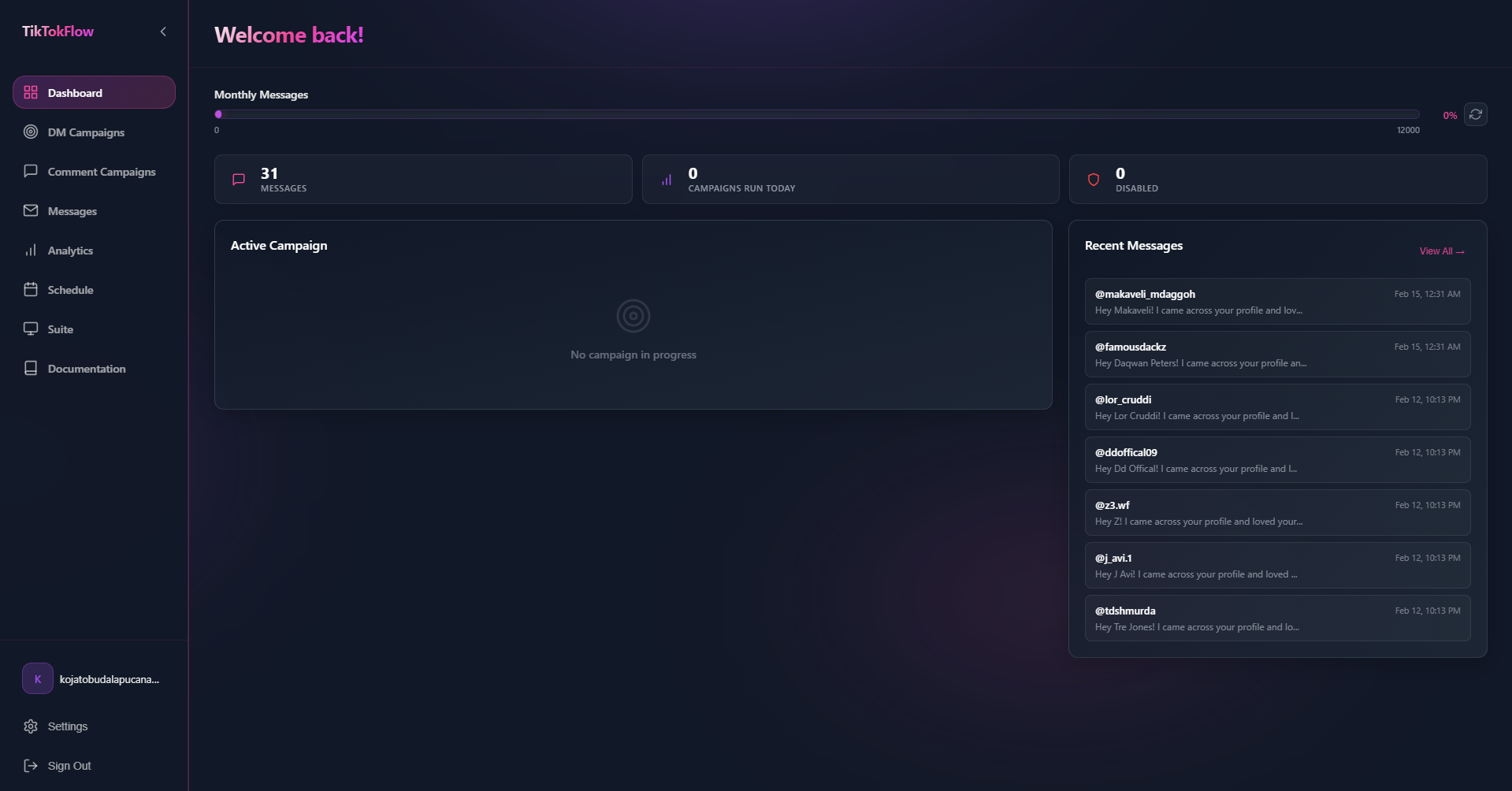 TikTokFlow screenshot 1